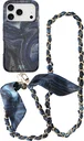 AVY Apple iPhone 17 Pro Max MagSafe Hoesje met Koord (120CM) Obscura Blue