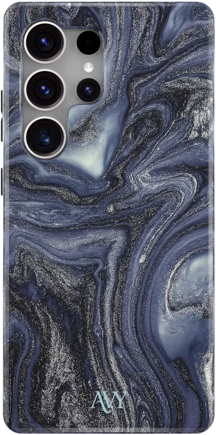 AVY Samsung Galaxy S25 Ultra MagSafe Hoesje met Koord (120CM) Obscura Blue afbeelding 10
