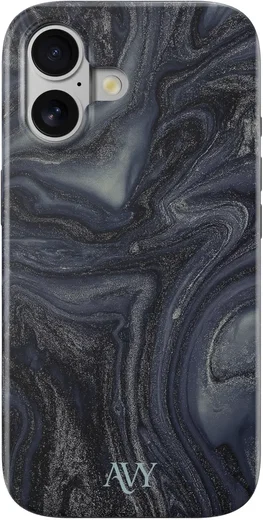 AVY Apple iPhone 16 MagSafe Hoesje met Koord (120CM) Obscura Blue afbeelding 13