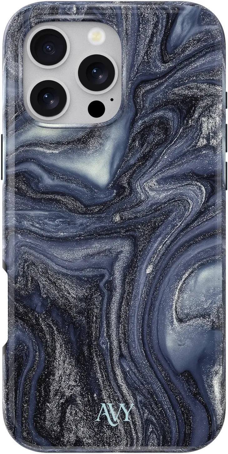 AVY Apple iPhone 16 Pro Max MagSafe Hoesje met Koord (120CM) Obscura Blue afbeelding 13