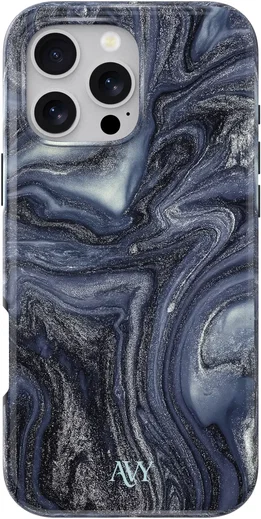 AVY Apple iPhone 16 Pro Max MagSafe Hoesje met Koord (120CM) Obscura Blue afbeelding 13