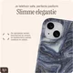AVY Apple iPhone 15 MagSafe Hoesje met Koord (120CM) Obscura Blue afbeelding 5