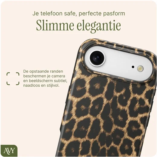 AVY Apple iPhone Air MagSafe Hoesje met Koord (120CM) Panthera Chic afbeelding 6