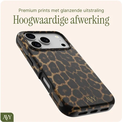 AVY Apple iPhone 17 Pro MagSafe Hoesje met Koord (120CM) Panthera Chic afbeelding 8