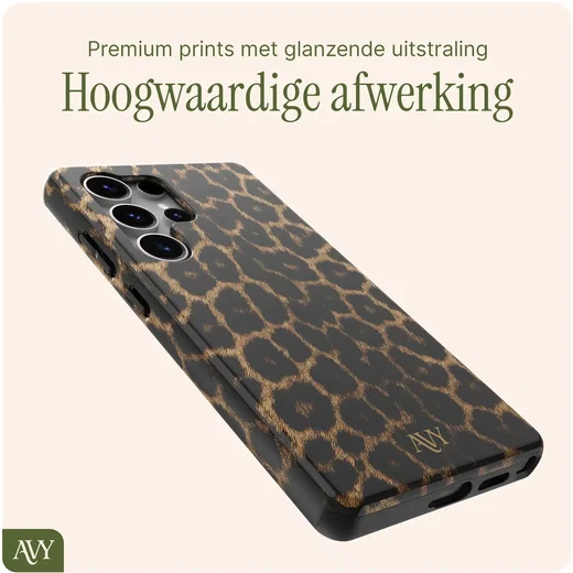 AVY Samsung Galaxy S25 Ultra MagSafe Hoesje met Koord (120CM) Panthera Chic afbeelding 7