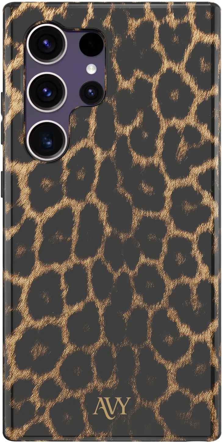 AVY Samsung Galaxy S24 Ultra MagSafe Hoesje met Koord (120CM) Panthera Chic afbeelding 13