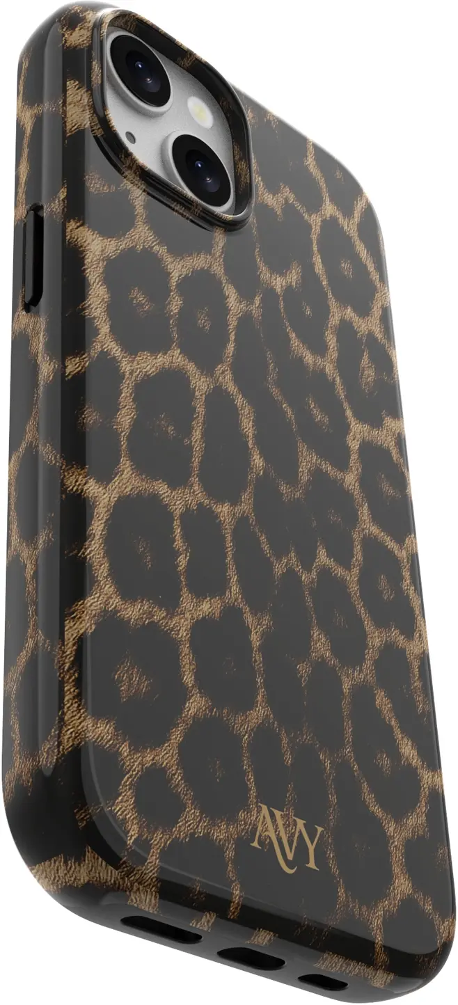 AVY Apple iPhone 15 MagSafe Hoesje met Koord (120CM) Panthera Chic afbeelding 16