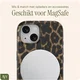 AVY Apple iPhone 14 / 13 MagSafe Hoesje met Koord (120CM) Panthera Chic afbeelding 8
