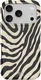 AVY Apple iPhone 17 Pro MagSafe Hoesje met Koord (120CM) Serengeti Zebra afbeelding 13