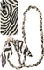 AVY Samsung Galaxy S25 MagSafe Hoesje met Koord (120CM) Serengeti Zebra