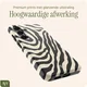 AVY Samsung Galaxy S25 MagSafe Hoesje met Koord (120CM) Serengeti Zebra afbeelding 7