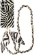 AVY Samsung Galaxy S25 Ultra MagSafe Hoesje met Koord (120CM) Serengeti Zebra