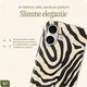 AVY Apple iPhone 16 MagSafe Hoesje met Koord (120CM) Serengeti Zebra afbeelding 5