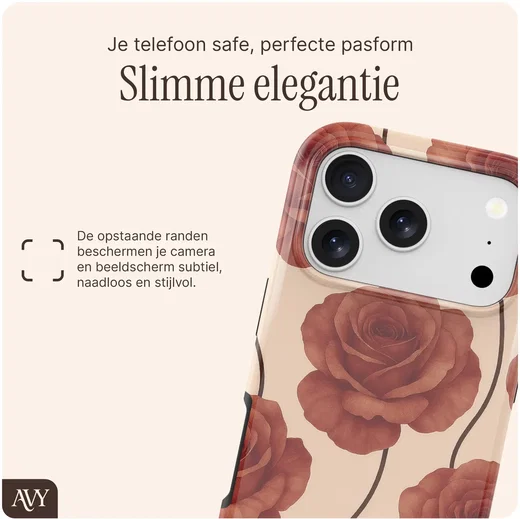 AVY Apple iPhone 17 Pro MagSafe Hoesje met Koord (120CM) Botanique Roses afbeelding 5