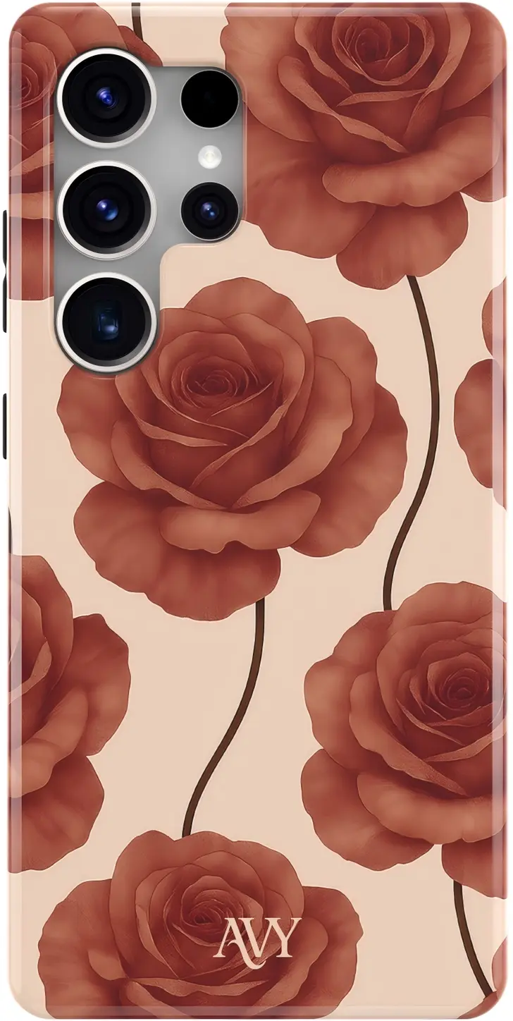 AVY Samsung Galaxy S25 Ultra MagSafe Hoesje met Koord (120CM) Botanique Roses afbeelding 10