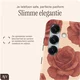 AVY Samsung Galaxy S24 MagSafe Hoesje met Koord (120CM) Botanique Roses afbeelding 4