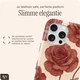 AVY Apple iPhone 15 Pro Max MagSafe Hoesje met Koord (120CM) Botanique Roses afbeelding 5