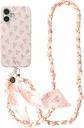 AVY Apple iPhone 17 MagSafe Hoesje met Koord (120CM) Cupid Blush