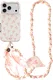 AVY Apple iPhone 17 Pro MagSafe Hoesje met Koord (120CM) Cupid Blush