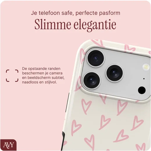 AVY Apple iPhone 17 Pro Max MagSafe Hoesje met Koord (120CM) Cupid Blush afbeelding 5