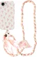 AVY Apple iPhone 17e / 16e MagSafe Hoesje met Koord (120CM) Cupid Blush afbeelding 1