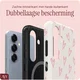 AVY Samsung Galaxy S25 MagSafe Hoesje met Koord (120CM) Cupid Blush afbeelding 5