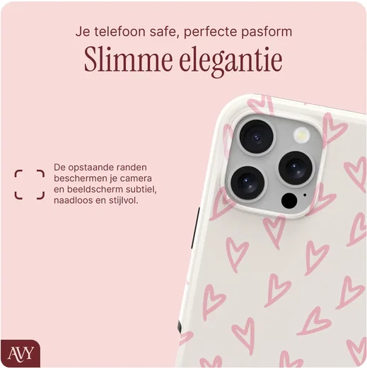 AVY Apple iPhone 16 Pro Max MagSafe Hoesje met Koord (120CM) Cupid Blush afbeelding 5