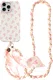 AVY Apple iPhone 13 Pro MagSafe Hoesje met Koord (120CM) Cupid Blush afbeelding 1