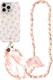 AVY Apple iPhone 12 / 12 Pro MagSafe Hoesje met Koord (120CM) Cupid Blush