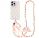 AVY Apple iPhone 12 Pro Max MagSafe Hoesje met Koord (120CM) Cupid Blush afbeelding 1