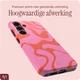 AVY Samsung Galaxy S25 MagSafe Hoesje met Koord (120CM) Rosé Twist afbeelding 6