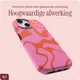 AVY Apple iPhone 15 MagSafe Hoesje met Koord (120CM) Rosé Twist afbeelding 5
