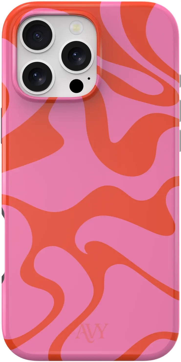 AVY Apple iPhone 15 Pro MagSafe Hoesje met Koord (120CM) Rosé Twist afbeelding 11