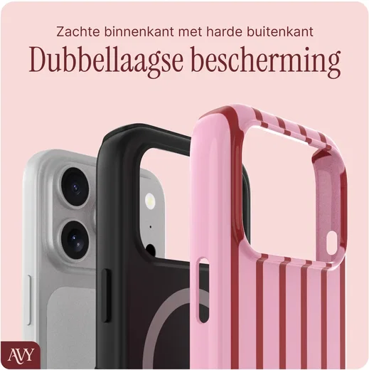 AVY Apple iPhone 17 Pro MagSafe Hoesje met Koord (120CM) Linea Sol afbeelding 5