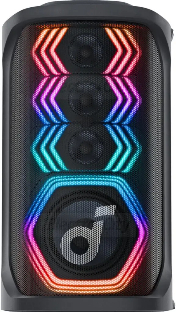 Anker Soundcore Rave 3S Bluetooth Partyspeaker met 2 Draadloze Microfoons Zwart afbeelding 8