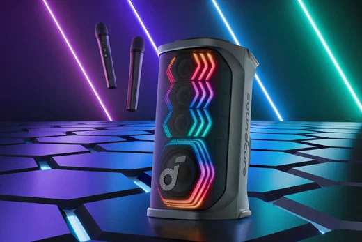 Anker Soundcore Rave 3S Bluetooth Partyspeaker met 2 Draadloze Microfoons Zwart afbeelding 7