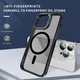 Apple iPhone 12 Pro Max Hoesje MagSafe Back Cover met Camera Stand Zwart afbeelding 6