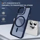 Apple iPhone 12 Pro Max Hoesje MagSafe Back Cover met Camera Stand Blauw afbeelding 6