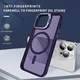 Apple iPhone 12 Pro Max Hoesje MagSafe Back Cover met Camera Stand Paars afbeelding 5