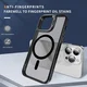 Apple iPhone 14 Pro Max Hoesje MagSafe Back Cover met Camera Stand Zwart afbeelding 6