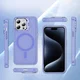 Apple iPhone 14 Pro Max Hoesje MagSafe Back Cover met Camera Stand Licht Paars afbeelding 8
