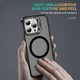 Apple iPhone 15 Pro Max Hoesje MagSafe Back Cover met Camera Stand Paars afbeelding 8