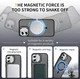 Apple iPhone 17 Hoesje MagSafe Back Cover met Camera Stand Zwart afbeelding 9