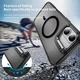 Apple iPhone 17 Hoesje MagSafe Back Cover met Camera Stand Zwart afbeelding 5