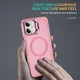 Apple iPhone 17 Hoesje MagSafe Back Cover met Camera Stand Roze afbeelding 9