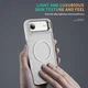 Apple iPhone Air Hoesje MagSafe Back Cover met Camera Stand Transparant afbeelding 9