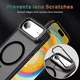 Apple iPhone Air Hoesje MagSafe Back Cover met Camera Stand Zwart afbeelding 6