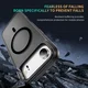 Apple iPhone Air Hoesje MagSafe Back Cover met Camera Stand Zwart afbeelding 4