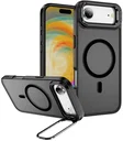Apple iPhone Air Hoesje MagSafe Back Cover met Camera Stand Zwart
