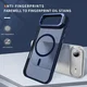 Apple iPhone Air Hoesje MagSafe Back Cover met Camera Stand Blauw afbeelding 5
